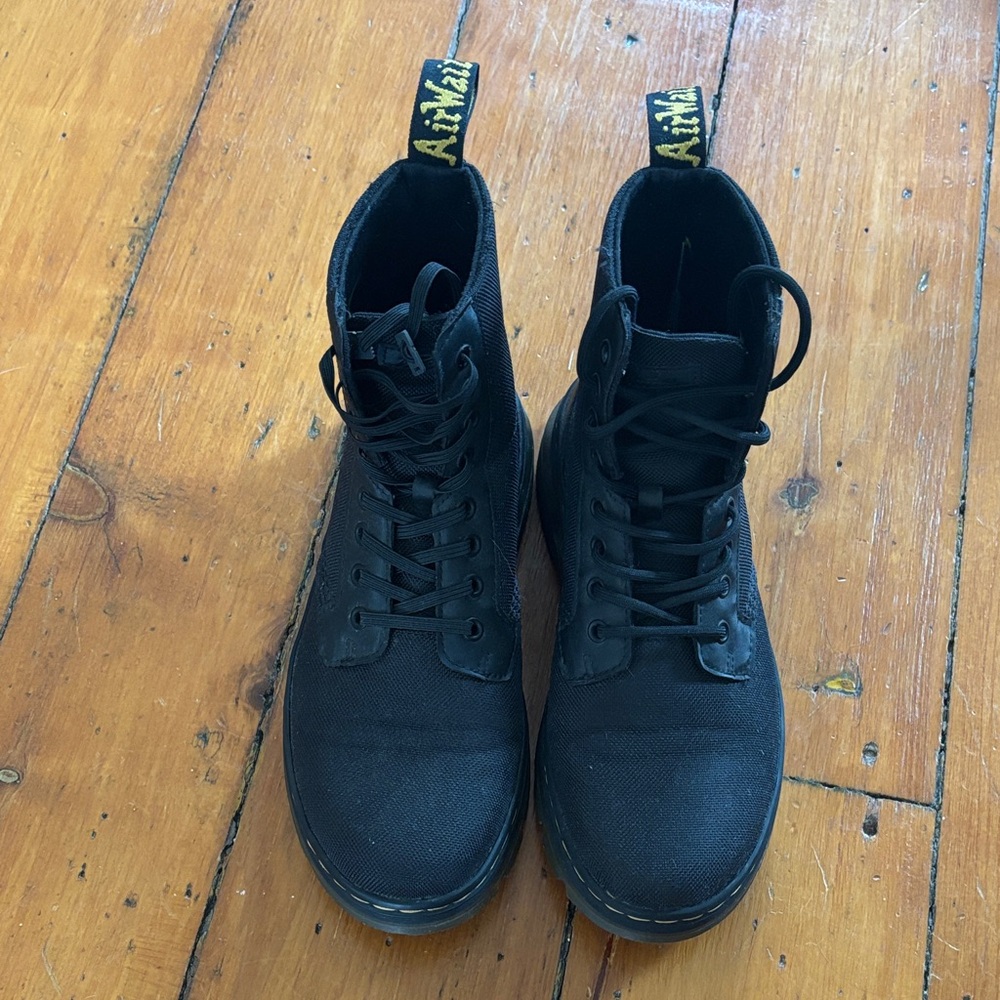 Dr. Martens Black Lace-Up Boots